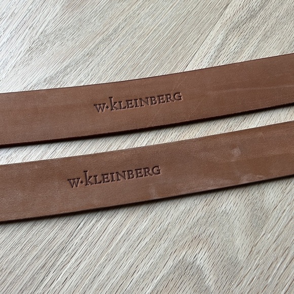 W Kleinberg Belts - Semi Matte Calf’s Belt.  Large.  Excellent Condition - Picture 2 of 4